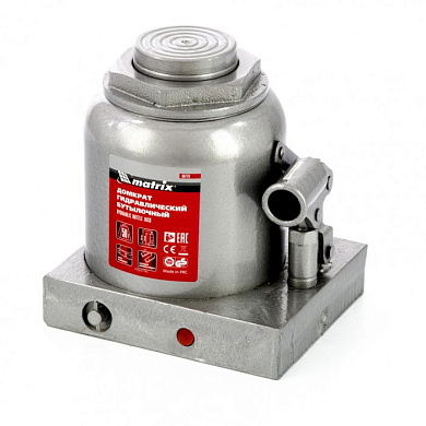 Домкрат гидравлический бутылочный, 50 т, 236-356 мм Matrix