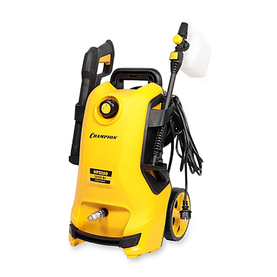 Моющий аппарат высокого давления, 2,5 кВт, 125 бар, t 40C, 6,5 л/мин, синхронный, пеногенератор CHAMPION HP3250