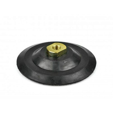 Насадка резиновая шлифовальная 125 мм М14 с липучкой Geko G78903