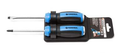 Набор ударных магнитных отверток 2 пр. Forsage F-2027