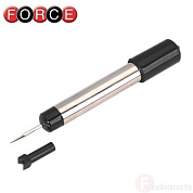 Аккумуляторный светодиодный пробник 3-28В~ с шилом Force 88425