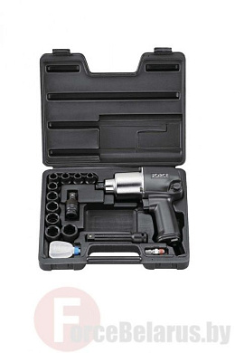 Пневмогайковерт 542Нм снабором головок 10-24 мм 14 пр. 1/2'' Force 4142