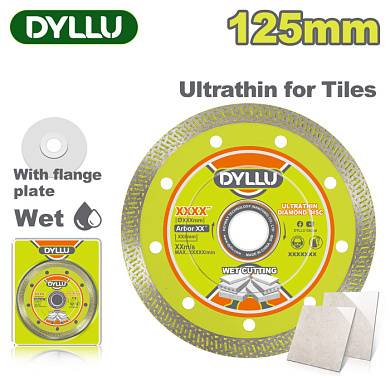 Диск алмазный 125х10х22,2 мм DYLLU DTDC4K03