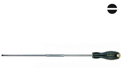 Экстрадлинная шлицевая отвертка Force 6553065L 6.5 мм, L=515 мм