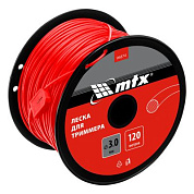 Леска для триммера круглая 3,0 мм х 120 м, на катушке MTX 96874