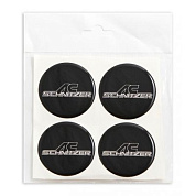 Наклейки на колпак СИЛИКОН 55мм SCHNITZER 4 пр KOTA