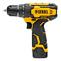 Дрель-шуруповерт аккумуляторная CDQ-12, Li-Ion, 12 В Denzel 26106