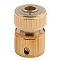 Соединитель латунный, быстросъемный для шланга 1/2 Palisad 66264
