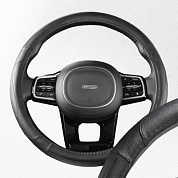 Оплетка экокожа M Art- Черная SKYWAY S01102352