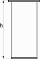 Нога круглая h-230 (на 800-6ног/900-6ног/1000-6ног/1200-6ног/1400-7ног/1600-7ног/1800-8ног/1900-9ног) BY 48309