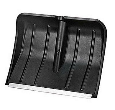 Лопата для снега Макси 372×489 мм черный, без черенка) Арт. 6-18с BEROSSI ЛС 00505000