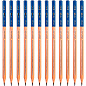 Карандаш простой "Deli Uspire", HB, ассорти