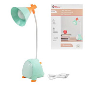 Светильник светодиодный настольный 1200mah, зеленый ForceKraft FK-DEA6123