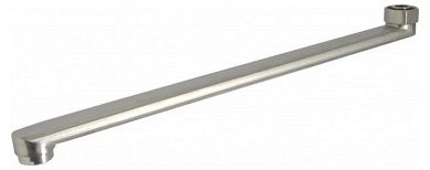 Излив 40 см для смесителя в ванной, нержавеющая сталь, сатин L70040F Ledeme