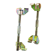 Съемник пружин двухзахватный L-230 мм, 2 шт PATRON P-627230