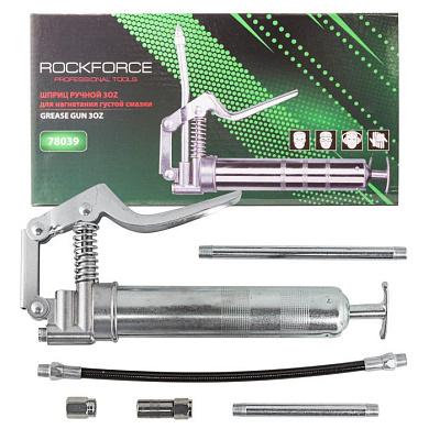 Шприц ручной для нагнетания густой смазки RockForce RF-78039