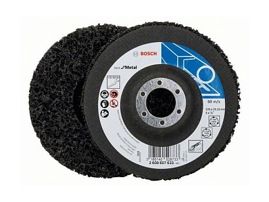 Круг зачистной коралловый 125х22,2 мм BOSCH Best for Meta 2608607633