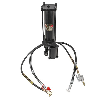 Станция гидравлическая с пневмоприводом для пресса 20 т, объем масла 0.9л, давление 630 bar Forsage F-0100-4B