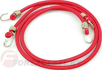 Стяжка резиновая в оплетке для багажа d12ммх120 см. 2шт. Vorel 82305