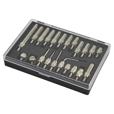 Набор адаптеров для индикатора часового типа 22 пр PATRON P-01729-P