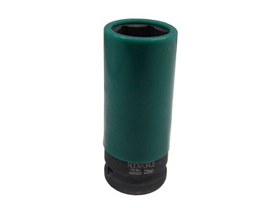 Головка глубокая для литых дисков с защитным кожухом 22 мм 1/2'' RockForce RF-4458522C