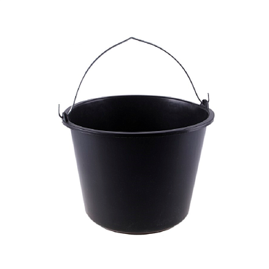 Ведро строительное круглое, 20 л, пластик