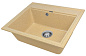 Мойка кухонная из мраморной крошки, песок, A12-21 Gerhans