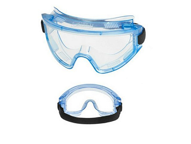 Очки закрытые панорамные ЗП2 PANORAMA прозрачные PC Super СОМЗ 30130