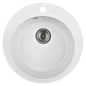 Мойка кухонная из мраморной крошки, white, Wisent WR480-28