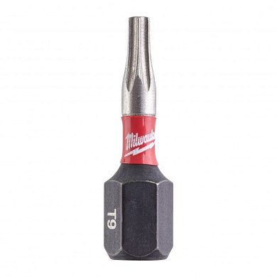 Бита ударная для шуроповерта Shockwave Torx TR T9H, 25 мм. 2 шт. Milwaukee 4932471579