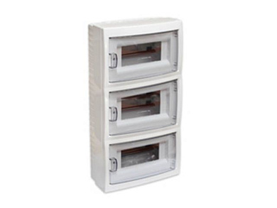 Бокс пласт. 36 модулей наружный с крышкой IP 40, (448х314х108 мм) Bylectrica КНО-36Д