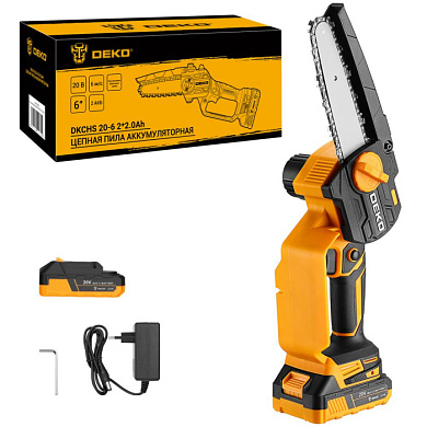 Пила цепная аккумуляторная DKCHS 20-6 063-4309 DEKO 063-4309