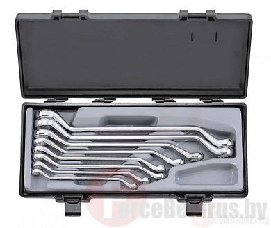 Набор накидных ключей отогнутых на 45° 8-24 мм 8 пр. Force 5085