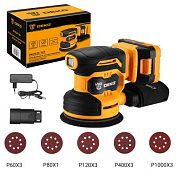 Эксцентриковая шлифмашина аккумуляторная DKCG20-125 DEKO 063-4022