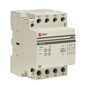 Контактор модульный КМ 25А 4NC (3 мод,) EKF PROxima km-3-25-04