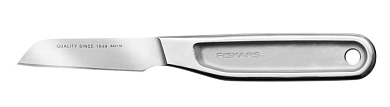 Нож для чистки 7 см цельнометаллический All Steel Fiskars 1062889
