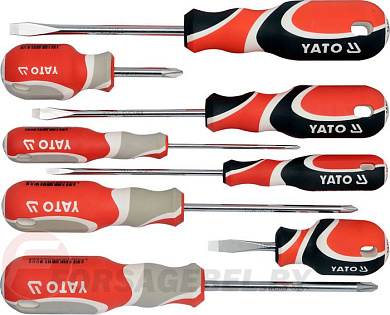 Набор отверток 8 пр. SVCM55 Yato YT-2670