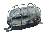 Светильник овал/черный/решетка, 60Вт, IP53, НБП 01-60-011, Юпитер JP1302-05