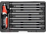 Набор, отвертка с двухсторонними насадками 12пр Yato YT-2797