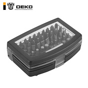 Набор бит PH, PZ, SL, HEX, TORX, Spanner 1/4'' BS44 SET 44 пр DEKO 065-0721