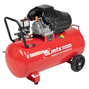 Компрессор воздушный КК-2200/100, 2,2 кВт, 350 л/мин, 100 л, прямой привод, масляный MTX 58033