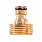 Адаптер латунный, 1, внешняя резьба Palisad 65851