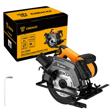 Пила циркулярная CS-1500W DEKO 084-1150