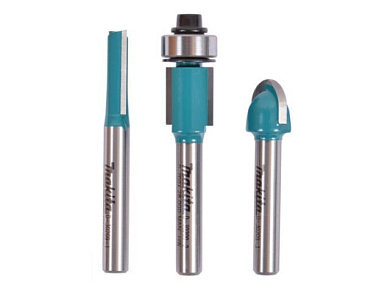 Набор фрез 3 шт MAKITA D-30209