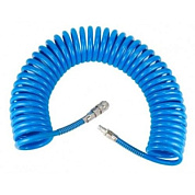Шланг спиральный для воздуха с фитингами 6,5х10 мм 15 м (PU) H-D HD-1565