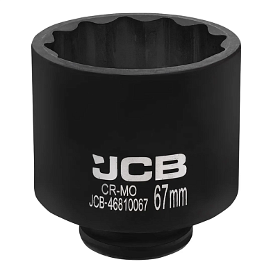 Головка ударная глубокая 67 мм 12-гр 3/4'' JCB JCB-46810067