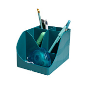 Подставка для ручек Exacompta "Skandi", 155x119x109 мм, тихоокеанский синий