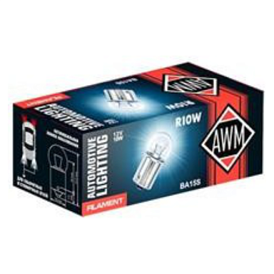 Лампа накаливания R10W 12V 10W (BA15S) AWM 410300005
