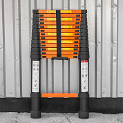 Лестница телескопическая алюм. бытовая 4.1м, 14 ступ. ISMA ISMA-UP410