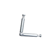 Шток эксцентрика шарнирный двухсторонний, регулировка угла 90-180 (уп/0,25 тыс.шт) AKS 89510